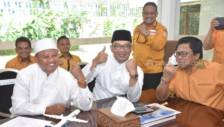 Hasil Rekapitulasi KPUD, Ridwan Kamil-Uu Unggul di Kota Bandung dan Garut 