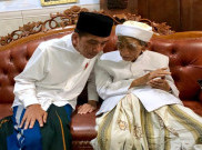  Ulama Karismatik Mbah Moen Beri Kode Dukung Jokowi di Pilpres 2019