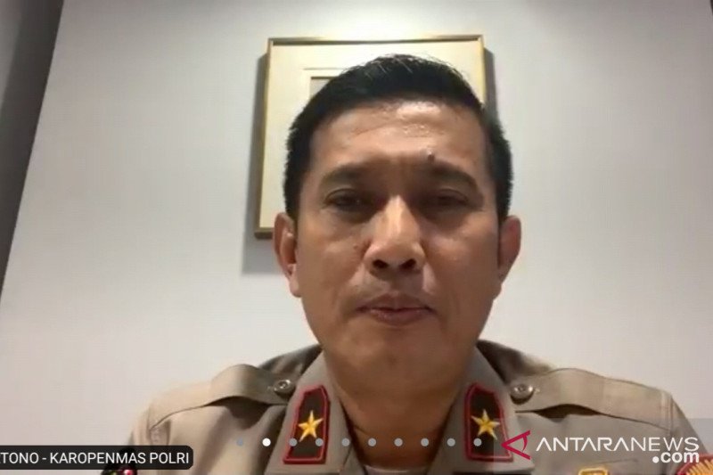 Kepala Biro Penerangan Masyarakat Divisi Humas Polri Brigjen Pol Rusdi Hartono. (ANTARA/Muhammad Zulfikar)
