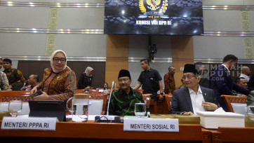 Raker Menag, Mensos dan Menteri PPPA dengan Komisi VIII DPR Bahas RKA Tahun 2026