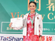 Kris Dayanti Raih Medali Perak di Kejuaraan Dunia Wushu 2025 di China