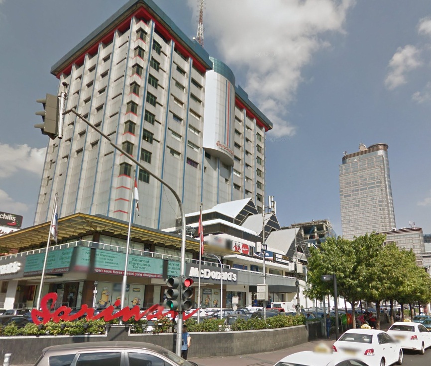 Gedung Sarinah (Foto: Googlemap)