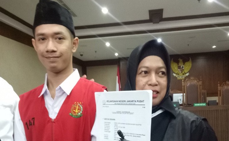 Luthfi Alfiandi membantah dirinya melakukan perlawanan terhadap polisi