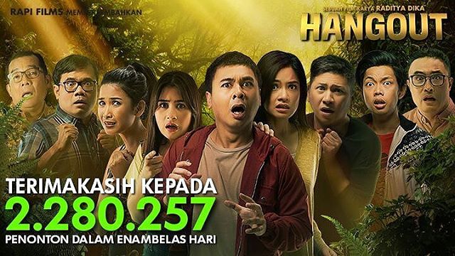 Film Hangout (Instagram/raditya_dika)