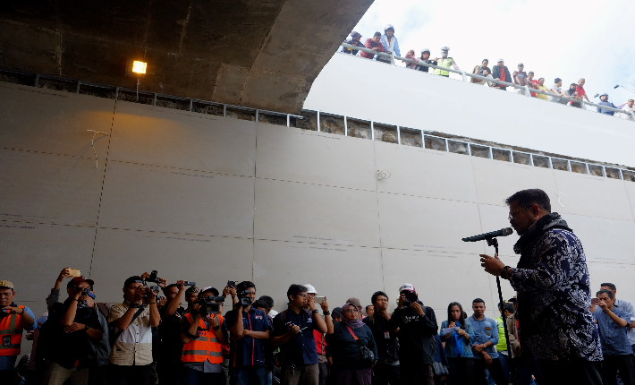 Underpass Pertama di Indonesia Timur Diresmikan
