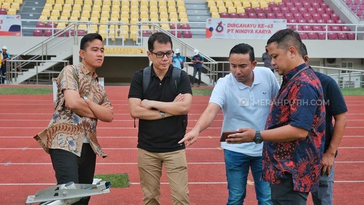Wishnutama Cek Stadion Manahan untuk Closing Ceremony Piala Dunia U-20