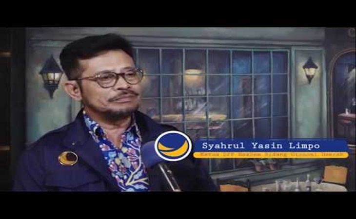 Politisi Nasdem Syahrul Yasin Limpo