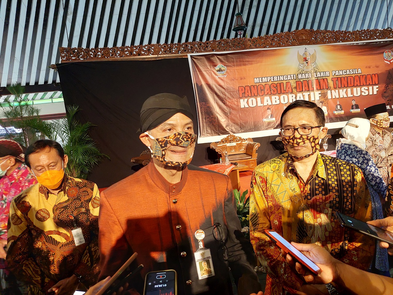 Gubernur Jawa Tengah Ganjar Pranowo. (MP/Ismail)