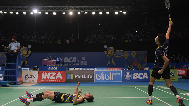 Fajar/Rian Maju Semi Final di Indonesia Open
