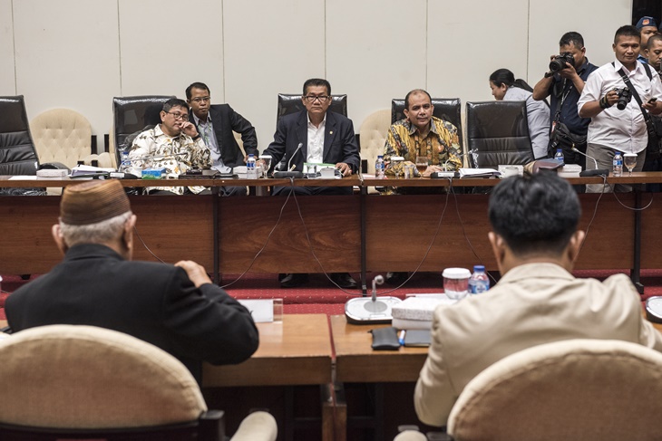 Anggota Pansus KPK Datangi Mabes Polri, Ada Apa?