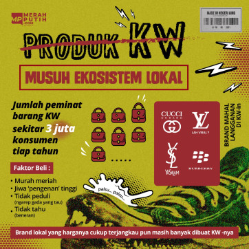 Produk KW : Musuh Ekosistem Lokal