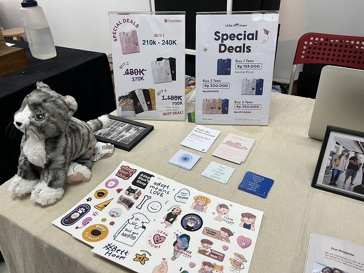 hooman id membeli berarti berdonasi