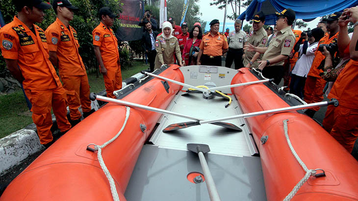 Puluhan Tagana Tingkatkan Kemampuan Shelter