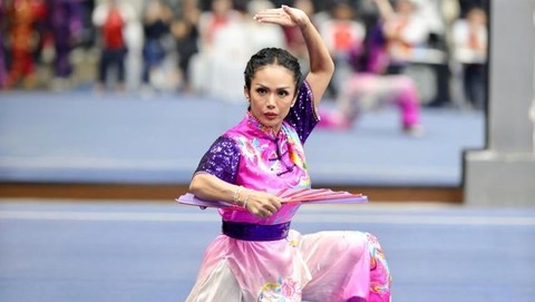 Ikut Tanding ke China, Kris Dayanti Siap Bikin Sejarah di Kejuaraan Dunia Wushu 2025