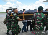 Tiga Jenazah Anggota Satgas Kodim YR 408/SBH Dipulangkan ke Kampung Halaman