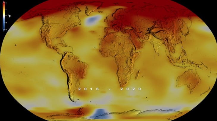 NASA: 2020 Merupakan Tahun Terpanas Sepanjang Sejarah