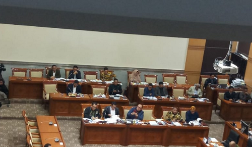 rapat komisi DPR dengan mitra kerja
