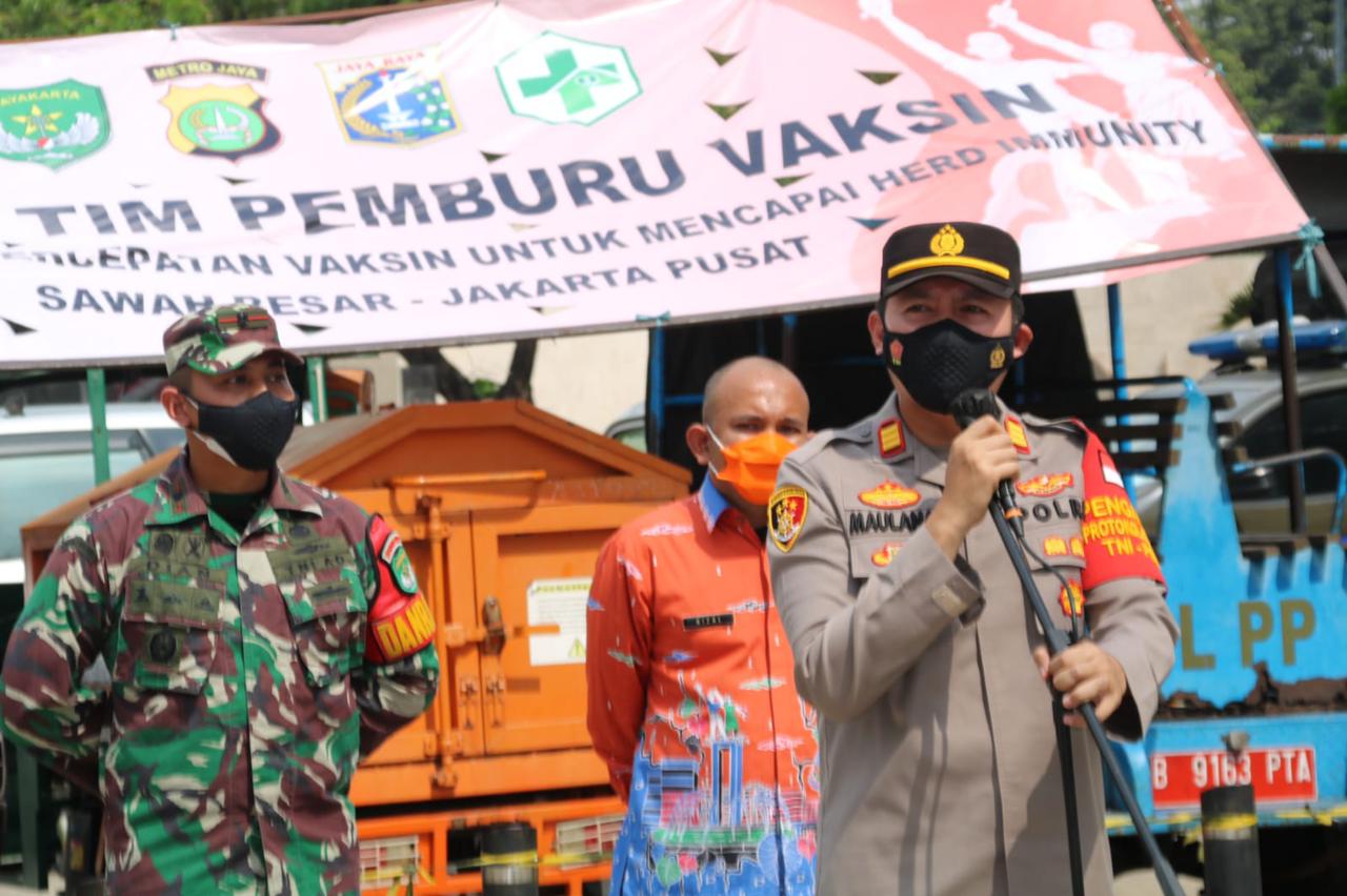 Tim Pemburu Vaksin Dikerahkan Ajak Warga Mau Ikut Vaksinasi COVID-19
