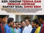 [HOAKS atau FAKTA]: Foto Bareng Mahasiswa, Jokowi Terima Aspirasi Soal Demo BBM
