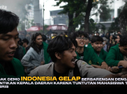 Puncak Demo ‘Indonesia Gelap’ Berbarengan dengan Pelantikan Kepala Daerah Karena Tuntutan Mahasiswa Tak Digubris