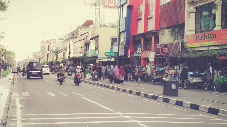 Sisi Barat kawasan Maliobro