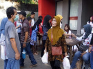  Katrol Popularitas Gibran di Pilwalkot Solo, Relawan Kagege Adakan Bakti Sosial
