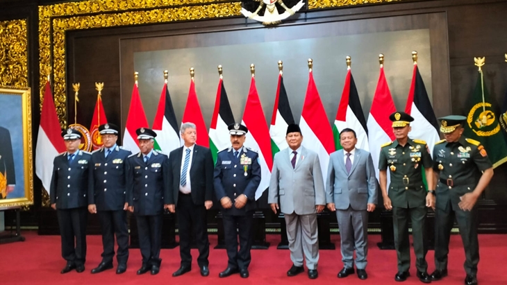 Prabowo Terima Kepala Kepolisian Palestina, Jalin Kerja Sama Dunia Pendidikan