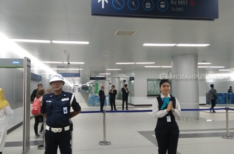Sempat Rusak, Mesin Tapping Kartu MRT Jakarta Rampung Diperbaiki
