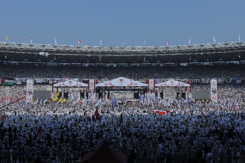 Kampanye Akbar di GBK, Prabowo Yakin Menangkan Pilpres 2019