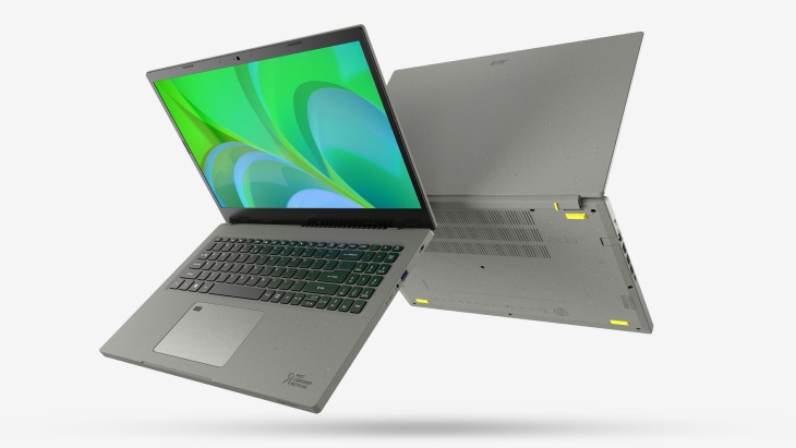 Acer Buat Laptop dari Plastik Daur Ulang