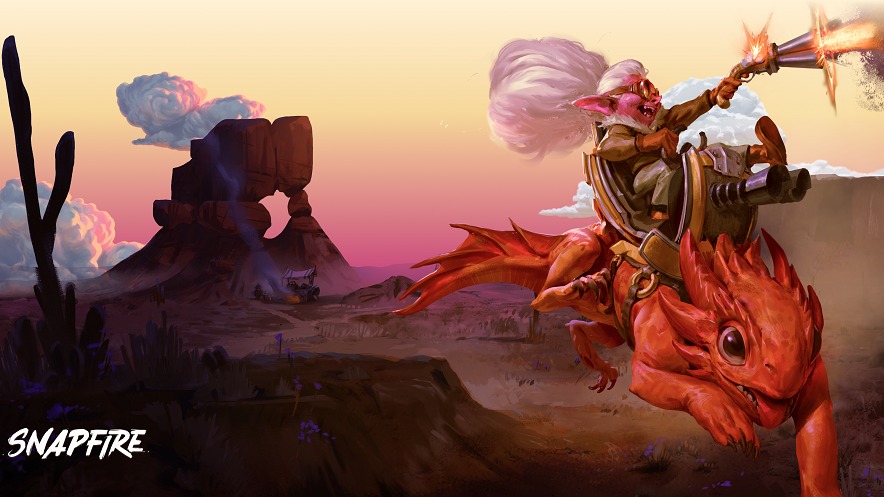 Snapfire bersama naganya Mortimer (Foto: DOTA 2)