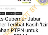 [HOAKS atau FAKTA]: Penggunaan Lahan PTPN untuk Markas FPI Diberi Izin Eks Gubernur Jabar