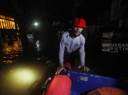 Tanggul Baswedan Jebol, 5 RT di Jaksel masih Kebanjiran Jumat (31/10) Pagi