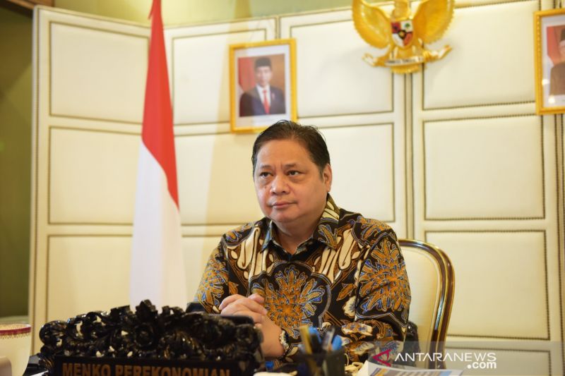Menteri Koordinator Bidang Perekonomian Airlangga Hartarto. (Foto: Antara)