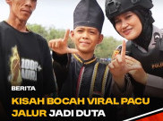 Kisah Bocah Viral Pacu Jalur Kini Jadi Duta Pariwisata Riau 