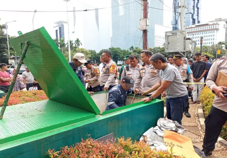 Heboh, Operator Air Mancur Patung Kuda Monas Ditemukan Tewas Dalam Bak Kontrol