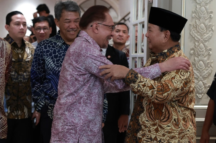 Disambut Anwar Ibrahim Pakai Keroncong, Prabowo Bernostalgia Pernah Mandi di Ciliwung