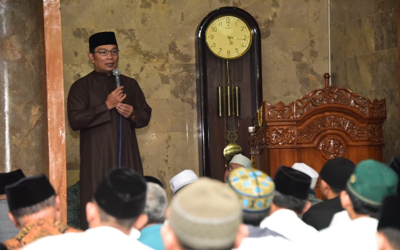  Ridwan Kamil Akui Teriak '01 Juara' di Harlah NU