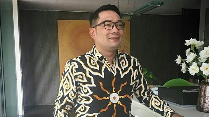 Batik Karya Ridwan Kamil Dipamerkan di Legenda Batik Nusantara