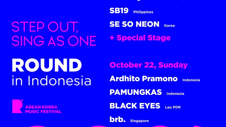 'Festival Musik Round 2023' Hadir di Jakarta Dimeriahkan Berbagai Musisi ASEAN-Korea