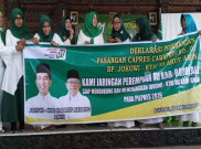  Emak-Emak NU Dukung Jokowi, Ketua Fatayat: Kalau Tak Dukung, Ibarat Hidup Tak Ada Gunanya