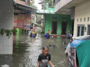 Kota Solo Tergenang Banjir hingga 1,5 Meter, Ratusan Rumah Terendam