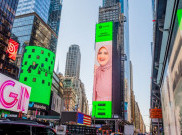 Wajah Woro Widowati Hiasi New York Times Square