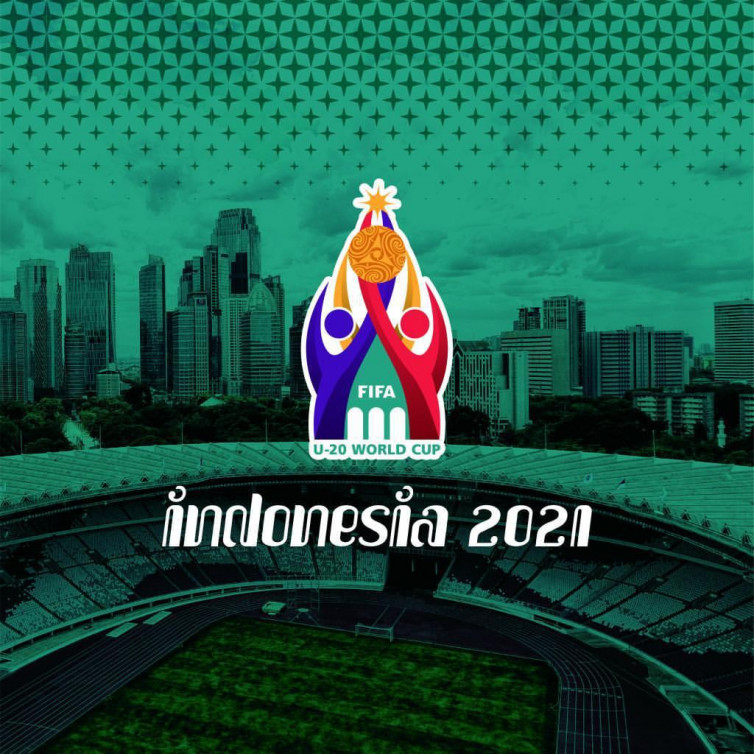 Logo Piala Dunia U-20 2021 di Indonesia. (PSSI)