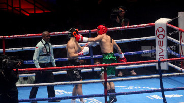 Superstar Knockout Vol 2: Aktor Yoshi Sudarso Menang TKO Atas Enrique Dustin 