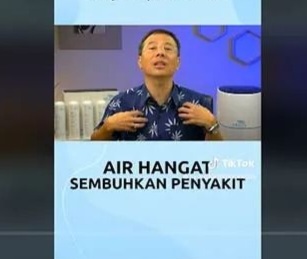 [HOAKS atau FAKTA] : Air Hangat Sembuhkan Berbagai Penyakit