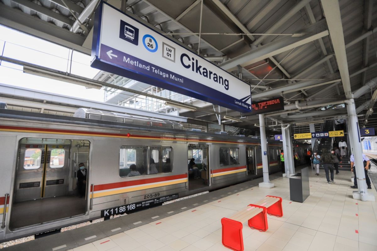 Stasiun Cikarang Kini Layani KRL hingga Kereta Api Jarak Jauh