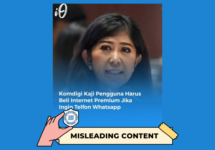 [HOAKS atau FAKTA]: Komdigi Wajibkan Pengguna WhatsApp Call Beli Kuota Internet Premium
