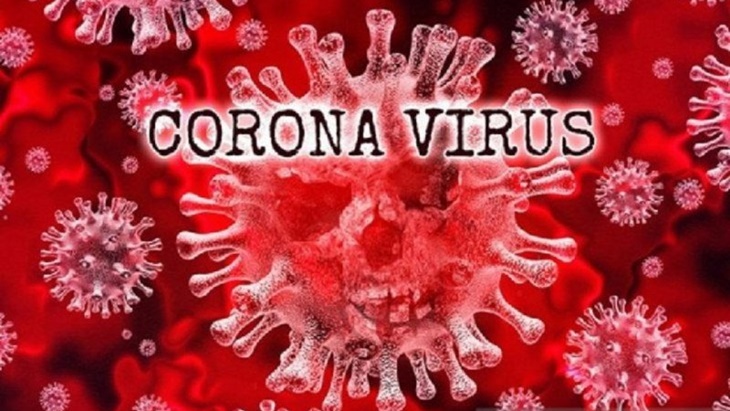 Ilustrasi virus corona jenis covid-19