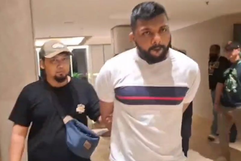 Sembunyi di Kebon Jeruk, Gembong Kriminal Sri Lanka Kehelbaddara Padme Diringkus di Apartemen